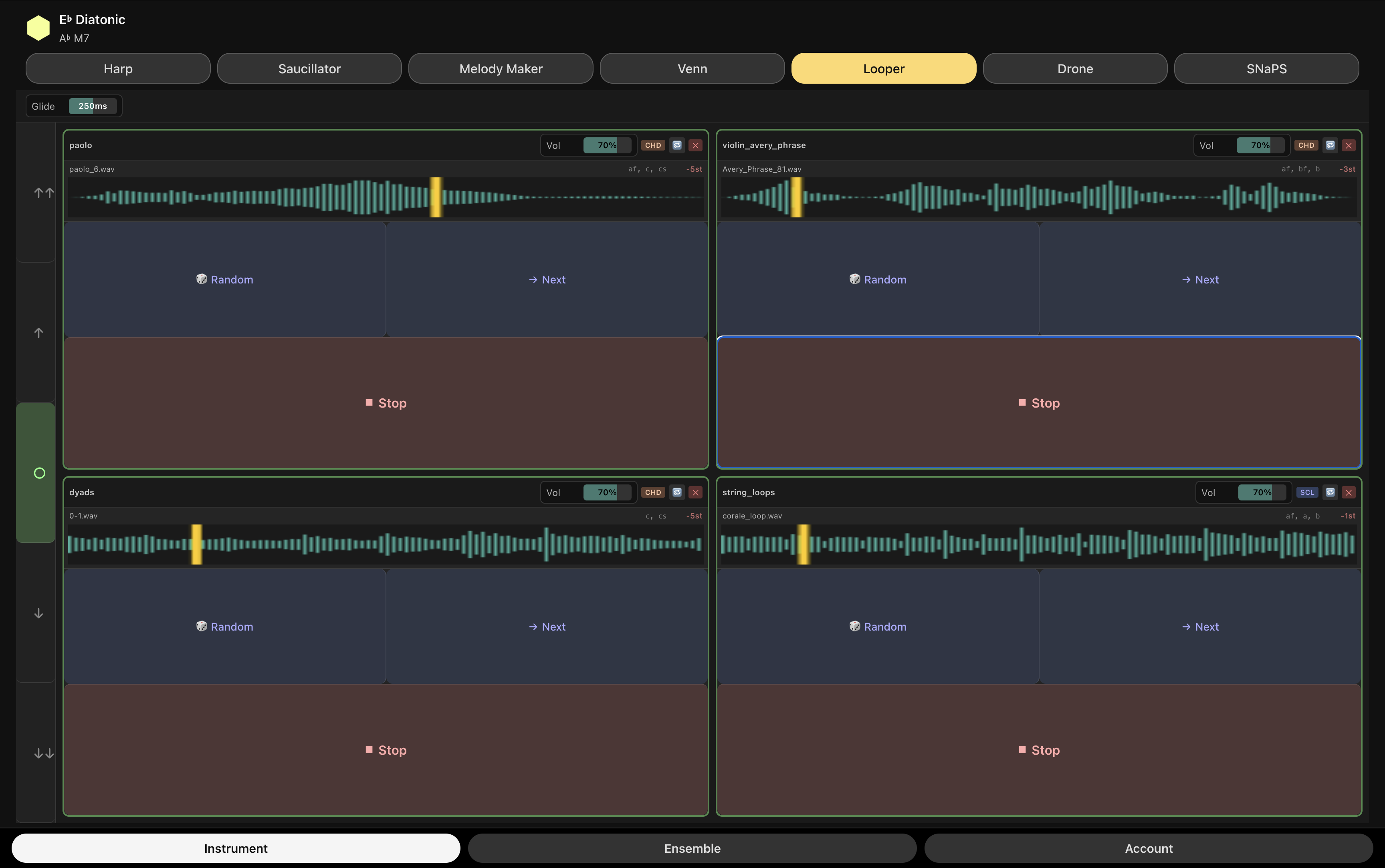 Ensemble Jammer detail