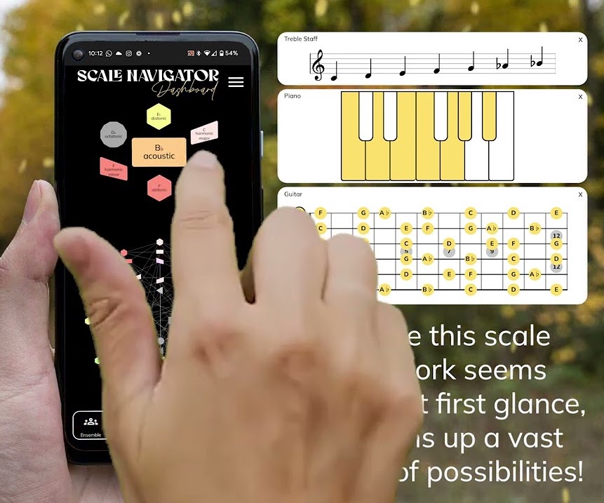 How Do You Make Music from Scales?
